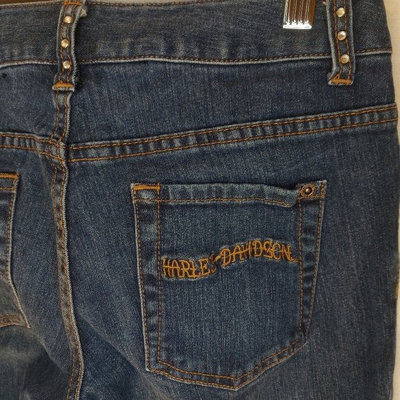 HARLEY DAVIDSON ♡ Ladies Jeans - Picture 7 of 10